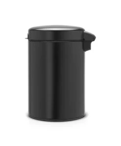 Brabantia NewIcon Wandprullenbak - 3 L - Matt Black -Huishoudelijke Artikelen Verkoop 990x1200